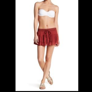 Robin Piccone Sophia Mesh Skort Medium